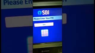 How to activate SBI debit card for online transaction in ATM machine # shorts