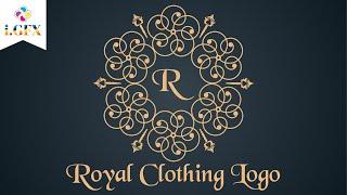 Royal Clothing Logo | Royal logo | Royal logo illustrator