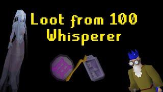 Loot from 100 Whisperer | MrBabyHandsome