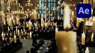 Floating Candles like Harry Potter in After Effects Tutorial