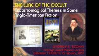 Digital Lecture: The Lure of the Occult. Esoteric Fiction 1