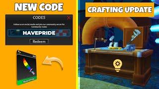 New Crafting update & New Code in Survive the killer | [ROBLOX]