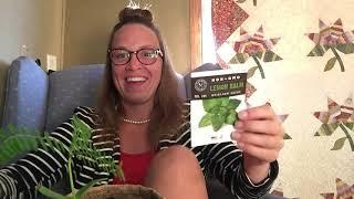 Planting Up The Perfect Herbal Tea Grow Kit  From Garden Republic - Garden Talk With Nikki