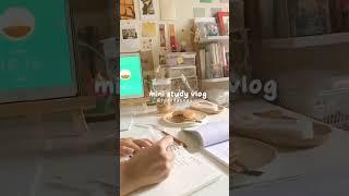 爪丨几丨 丂ㄒㄩᗪㄚ ᐯㄥㄖᎶ  with Me # Aesthetic study # Bubble Tea # Mini vlog # Study with me