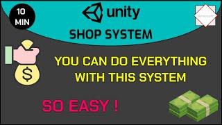 UNITY SIMPLE SHOP SYSTEM 2023 - SO EASY ! -JUST 10 MINUTES !-TUTORIAL-UNITY SHOP SİSTEMİ -ÇOK KOLAY