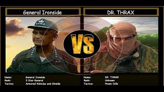 General Ironside VS Dr. Thrax - Shockwave Chaos Mod - Challenge - C&C Generals