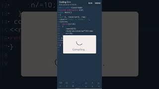 C++ programming tutorial #shorts #youtubeshorts #c #codewriter #cpp