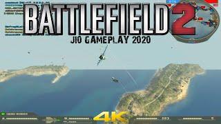 Battlefield 2 Multiplayer 2020 Wake Island J-10 Gameplay 4K