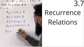 Edexcel A Level Maths: 3.7 Recurrence Relations (Increasing/Decreasing/Periodic Sequence and Series)