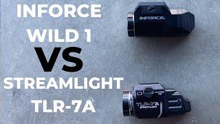 Review: Streamlight TLR-7 vs Inforce WILD1 (Battle of the "budget" pistol light)