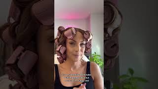 Remington T/Studio hot rollers on a synthetic wig