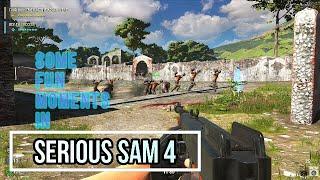 Fun Moments in Serious Sam 4 - Serious Sam 4 Gameplay