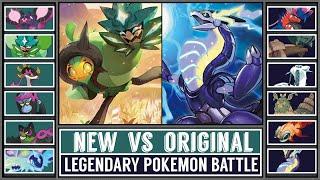 Legendary Pokémon Battle: NEW LEGENDS vs ORIGINAL LEGENDS [Paldea]