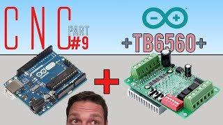 First DIY CNC build (part 9) - TB6560 plus Arduino UNO is TRUE!
