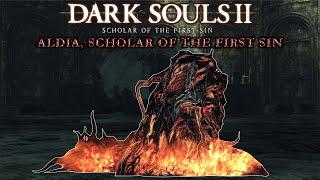 Aldia, Scholar of the First Sin NG+7 - Boss Fight - Dark Souls II SOTFS