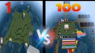 Loki Craft game ke andar Island Banaya challenge video