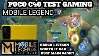 poco c40 test game mobile legend terbaru September 2023