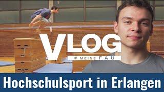 #meineFAU - Der Uni Vlog. Daniel testet für euch die Hochschulsportarten! [FAU Vlog]