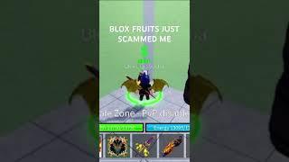 BLOX FRUITS JUST SCAMMED ME #bloxfruits #scammed #bruh #gaming #roblox