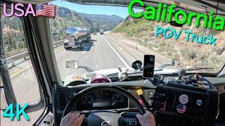 POV Truck Driving USA California #truckdriver