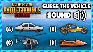 GUESS the Vehicle Sound In PUBG Mobile | Ultimate Quiz