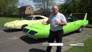 Differences between a Plymouth Superbird and a Dodge Daytona Charger