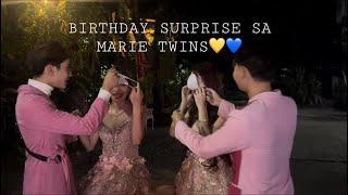 BIRTHDAY SURPRISE SA MARIE TWINS |MANNIXFAM