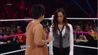 AJ Lee resigns as Raw General Manager: Raw, Oct. 22, 2012