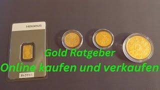 Achtung! Ratgeber Gold online kaufen und verkaufen!