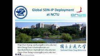 Global SDN-IP Deployment at NCTU, Taiwan