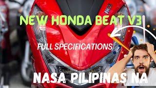 New Honda Beat V3 Full Spec