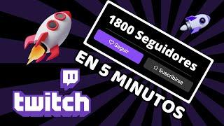  Cómo Comprar 2000 Seguidores en Twitch en Menos de 5 Minutos  | Guía Rápida 2024