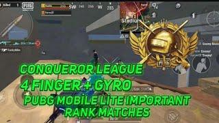 Pubg Mobile Lite Important Rank Matches !