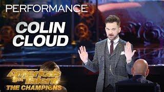 Colin Cloud: Mind Reader Makes David Hasselhoff Appear! - America's Got Talent: The Champions