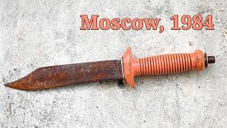 Restoration Soviet Outdoor Knife - 1984's
