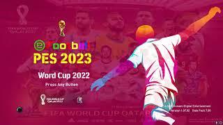 PES 2021 | FIFA WORLD CUP 2023-UPDATE OPTION FILE 2023 PS4 PS5 PC | Easy DOWNLOAD and INSTALLATION