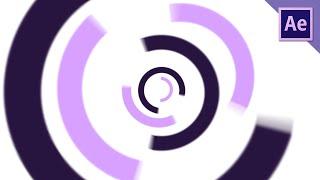 Animated Circles with Radial Wipe effect | After Effects tutorial