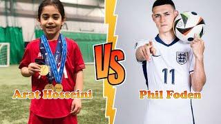 Arat Hosseini VS Phil Foden Transformation  From Baby To 2024