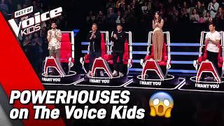 Phenomenal POWERHOUSES on The Voice Kids! 