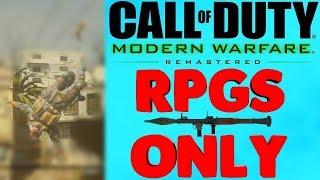 RPG's Only (COD MWR GAMEPLAY)