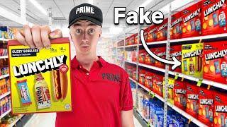 Selling Fake Youtuber Products In Grocery Stores