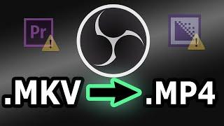 Не поддерживает видео MKV в Premiere |  Media Encoder | ПЕРЕКОНВЕРТИРОВАНИЕ ФАЙЛА