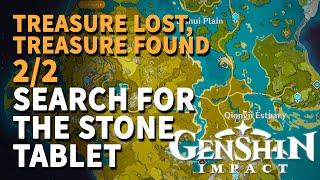 Search for the stone tablet Genshin Impact 2/2