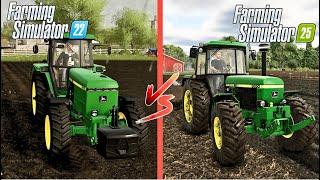 Farming Simulator 2025 VS Farming Simulator 2022 - Direct Comparison