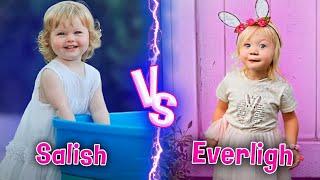 Everleigh Rose vs Salish Matter The Incredible Transformations Then and Now