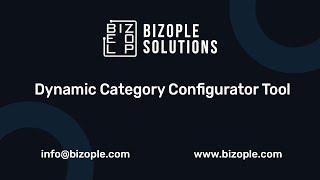 Dynamic Category Configurator Tool