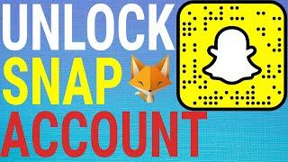 How To Unlock Your Snapchat Account