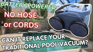 The FUTURE of POOL CLEANING EASILY | Battery Operated Pool Vacuum | NO Hose | NO Cord | SEAUTO SAT20