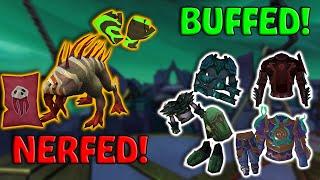 Big Combat Changes Today! - Nerfs & Buffs!