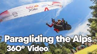 Paragliding Over the Alps with Paul Guschlbauer | 360° Video (in 4K!)